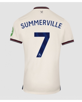 Billige Fotballdrakt West Ham United Crysencio Summerville #7 Replika Bortedrakt 2025-26 Kortermet Billige Fotballdrakt West Ham United Crysencio Summerville #7 Replika Bortedrakt 2025-26 Kortermet